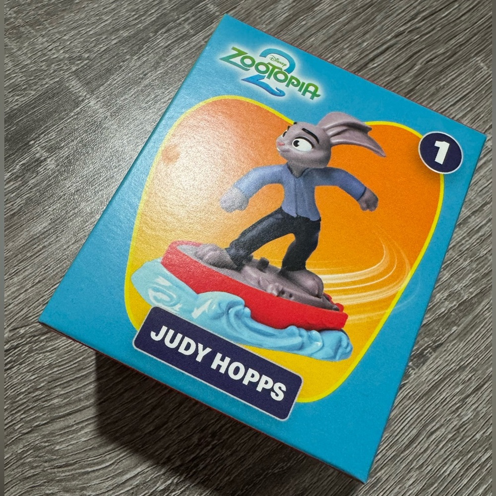 McDonald’s Happy Meal toy: Zootopia 2 “Judy Hopps” #1